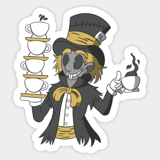 Old School Mad Hatter Sticker